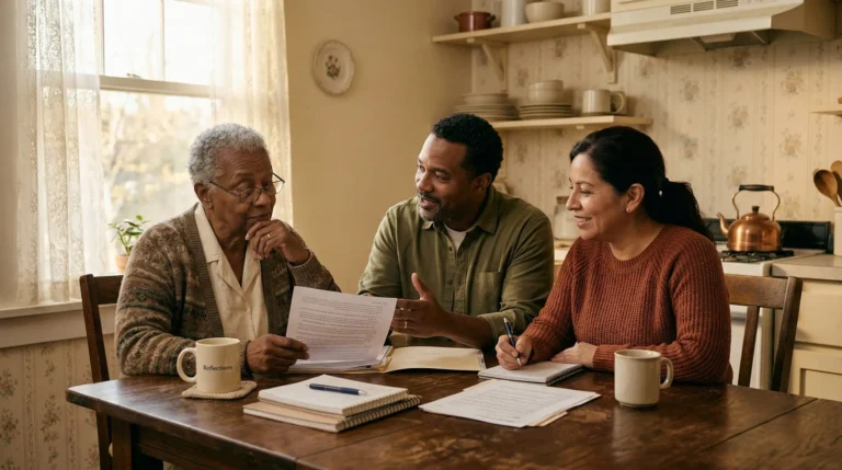 family planning care management with elderly mother