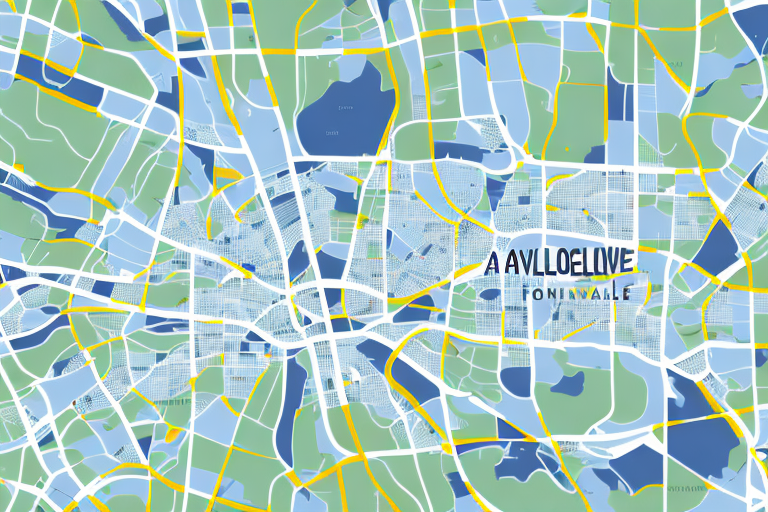 A map of fayetteville